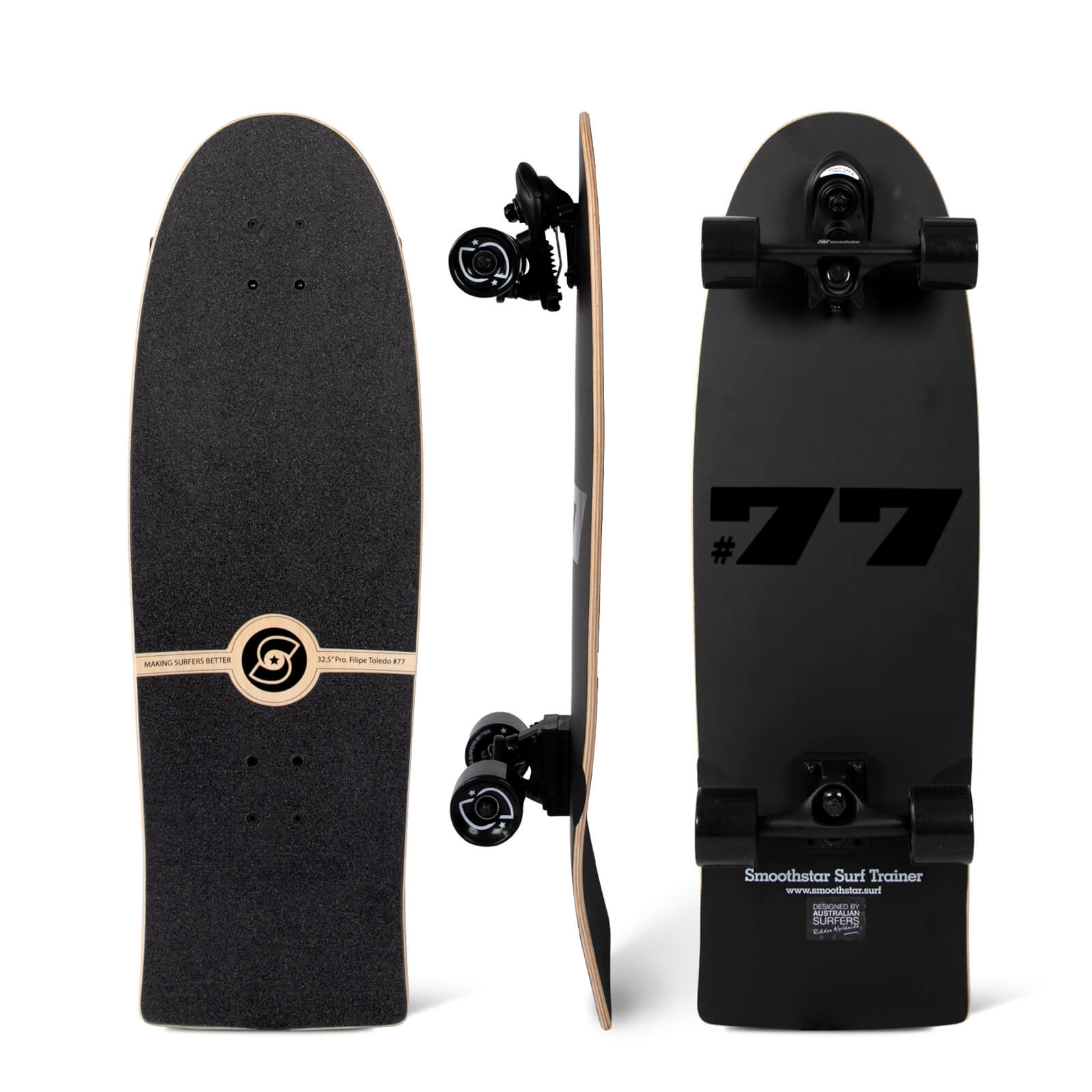 Smoothstar サーフスケート 32.5″ Filipe Toledo 32.5″ Filipe Toledo #77 THD | SmoothStar Europe